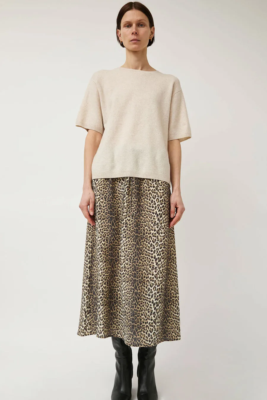 No.6 Inez Skirt in Animal Print sold by No. 6