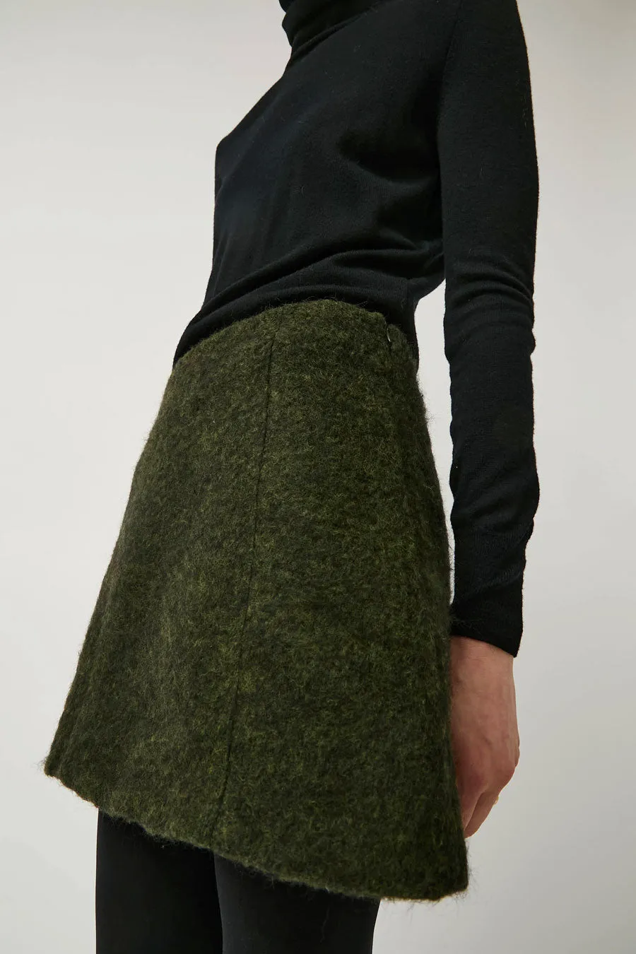 No.6 Jane Skirt in Forest Mohair sold by No. 6 product image thumbnail 2