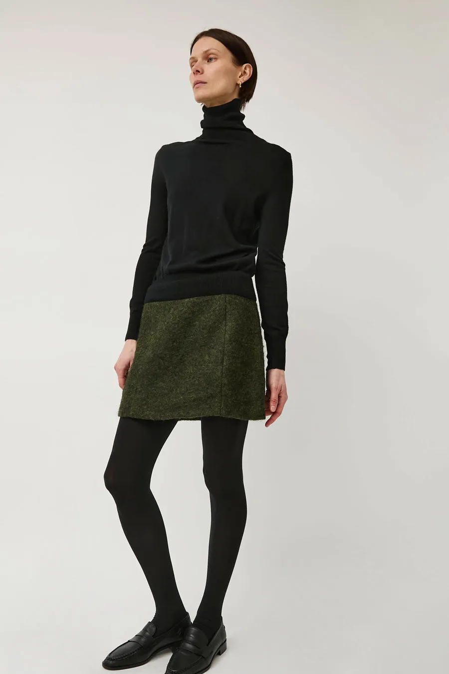 No.6 Jane Skirt in Forest Mohair sold by No. 6 product image thumbnail 5