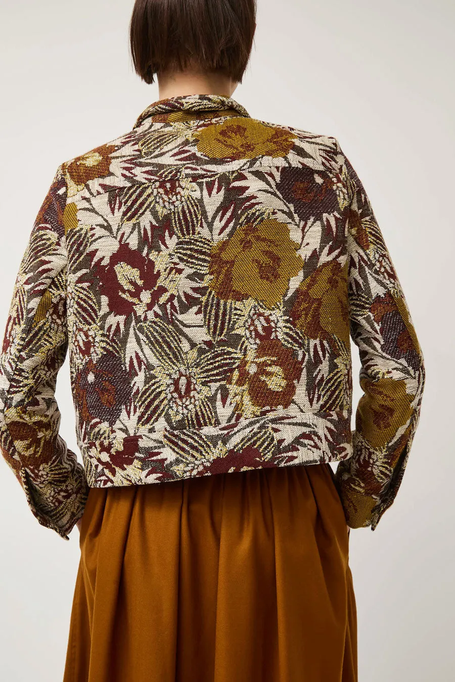 No.6 Claudia Jacket in Wine Floral sold by No. 6 product image thumbnail 5