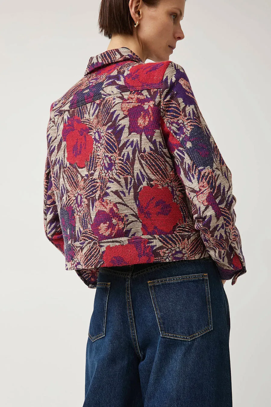 No.6 Claudia Jacket in Pink Floral sold by No. 6 product image thumbnail 5