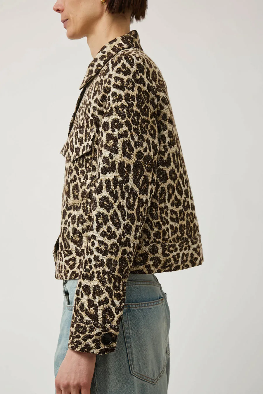 No.6 Claudia Jacket in Animal Print sold by No. 6 product image thumbnail 4