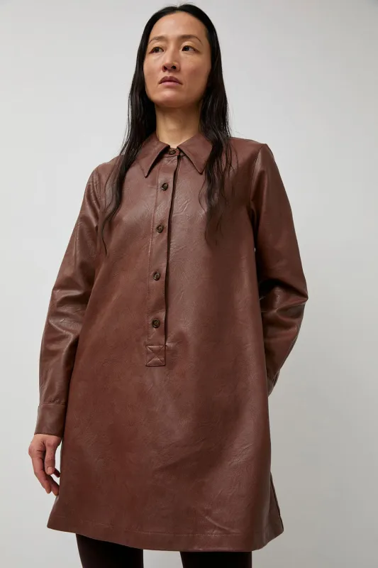 No.6 Annick Dress in Chocolate sold by No. 6