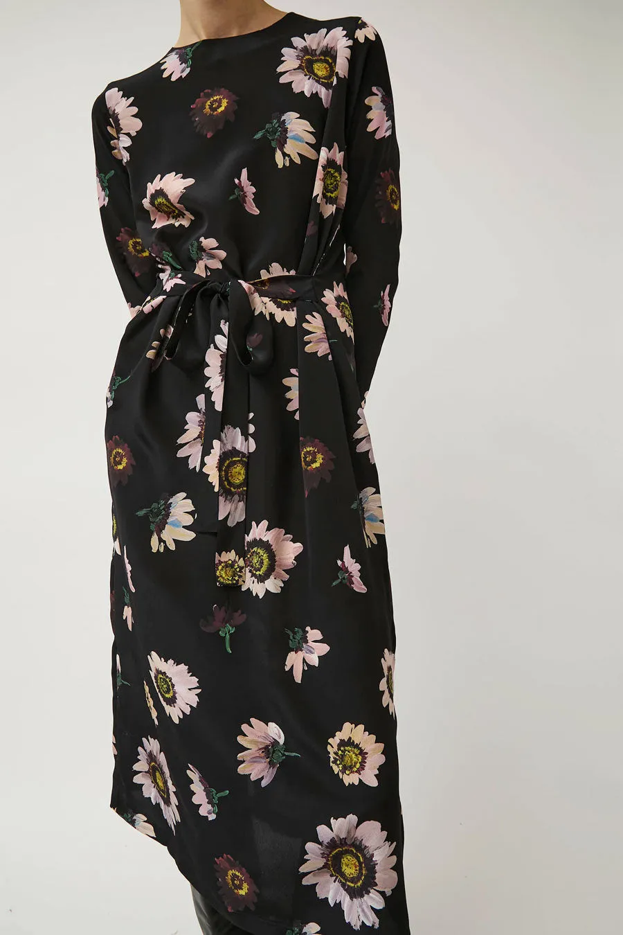 No.6 Simone Dress in Black and Pink Floral sold by No. 6 product image thumbnail 5