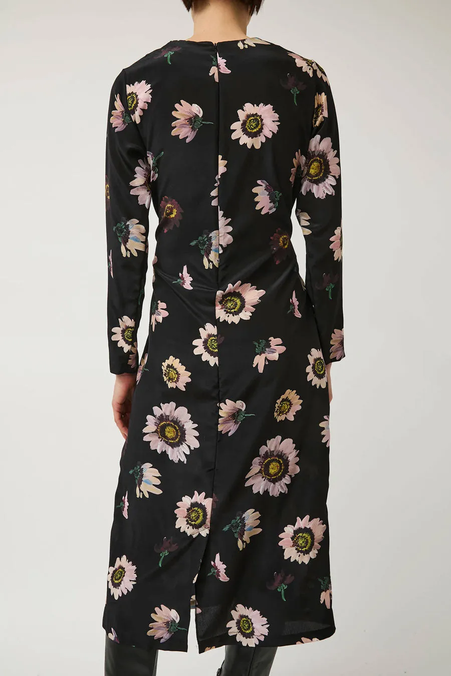 No.6 Simone Dress in Black and Pink Floral sold by No. 6 product image thumbnail 4