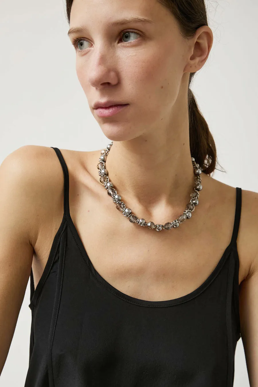 Kitesy Martin Studio Le Serpent Necklace in Silvered and Crystal sold by No. 6 product image thumbnail 4