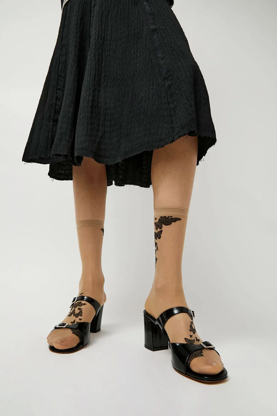 Maria La Rosa Garden Socks in Mocha sold by No. 6 product image thumbnail 3