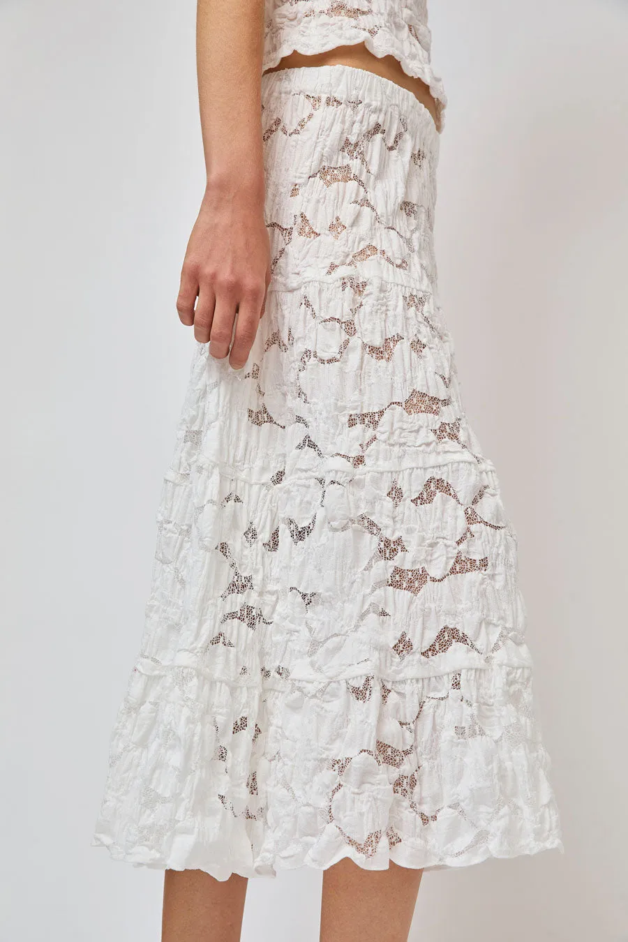 No.6 Keren Skirt in White sold by No. 6 product image thumbnail 2