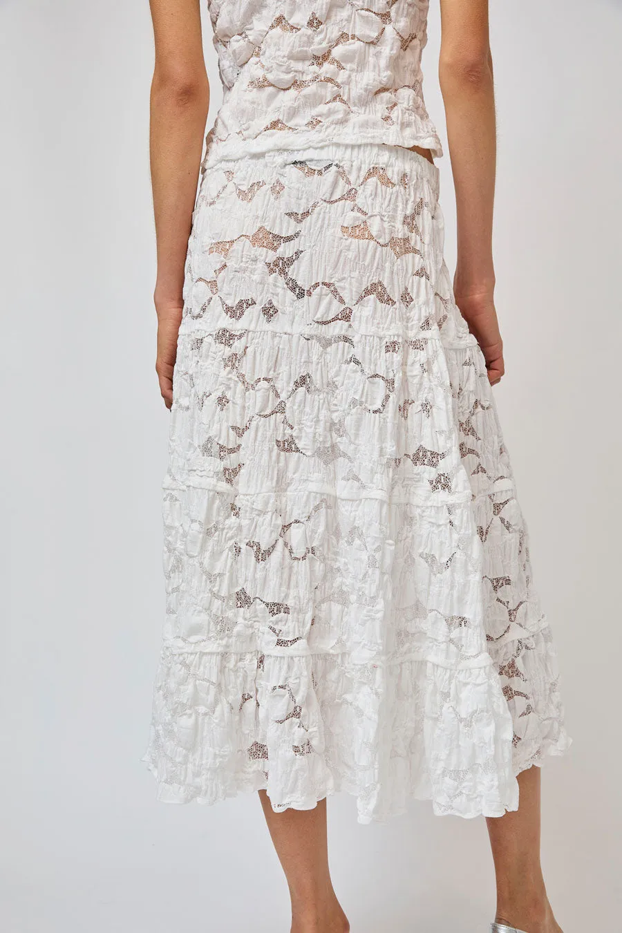 No.6 Keren Skirt in White sold by No. 6 product image thumbnail 4