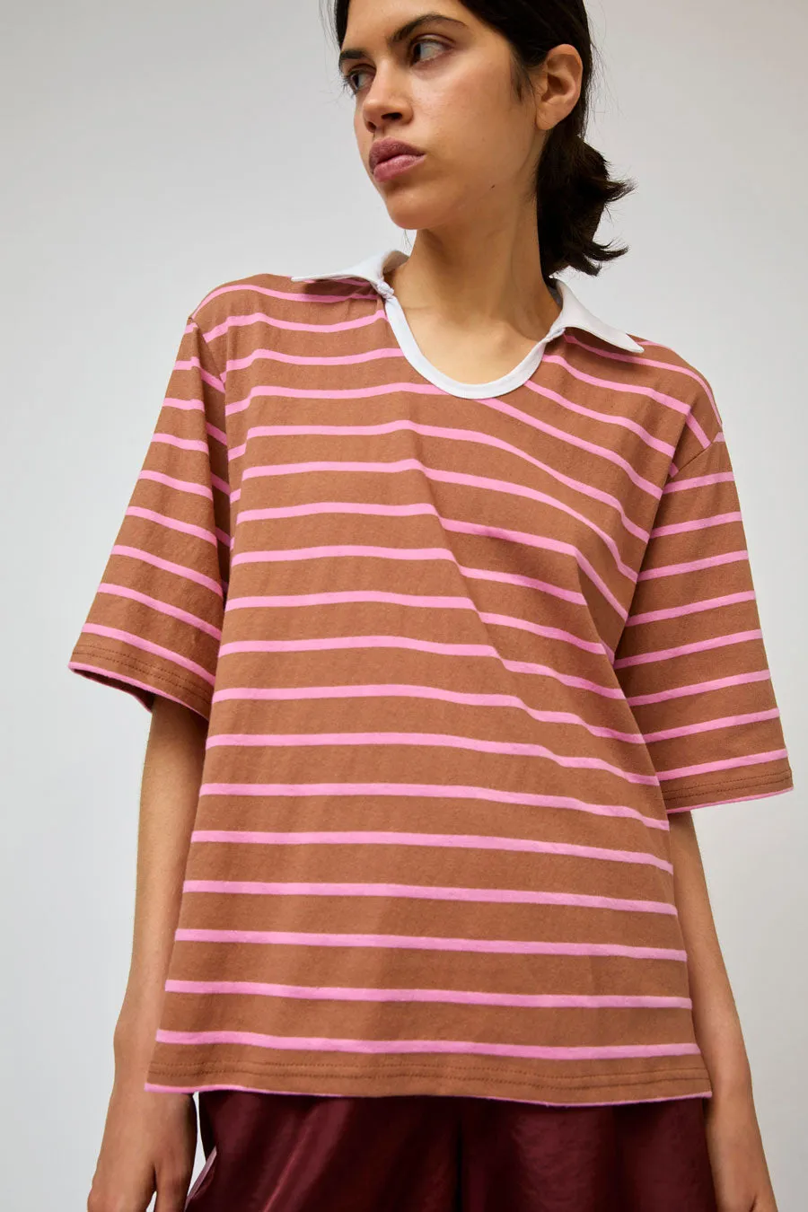 No.6 Milos Top in Tan Stripe sold by No. 6