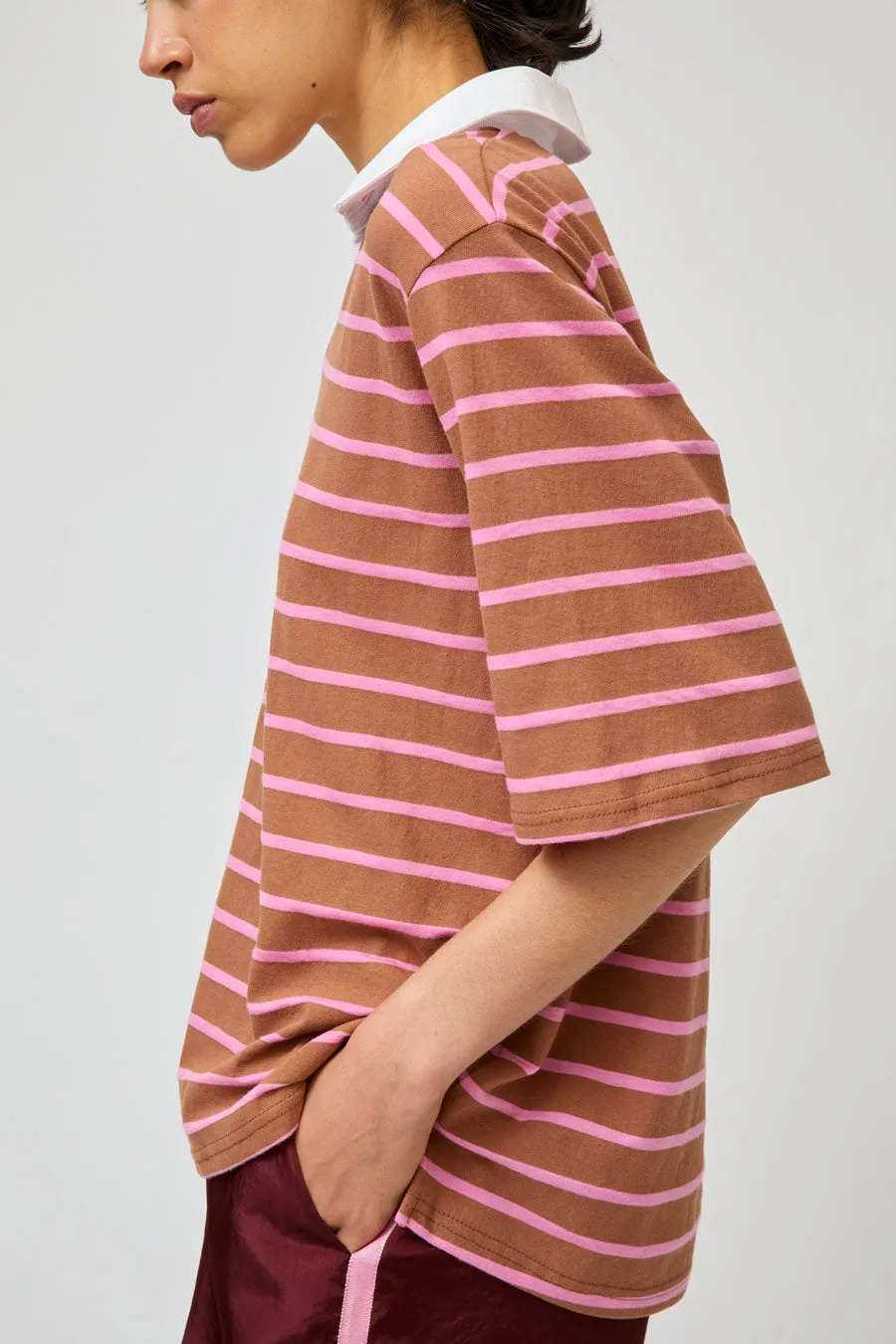 No.6 Milos Top in Tan Stripe sold by No. 6 product image thumbnail 2