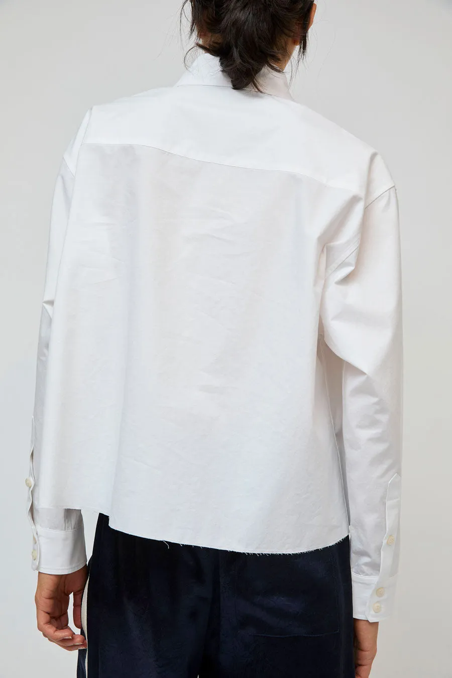 No.6 River Shirt in White sold by No. 6 product image thumbnail 3