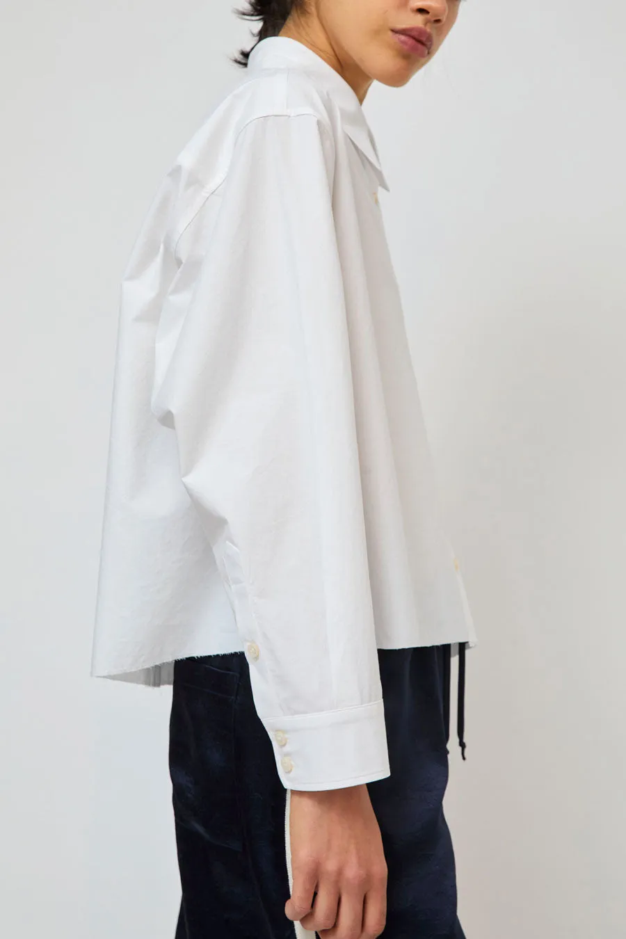 No.6 River Shirt in White sold by No. 6 product image thumbnail 4