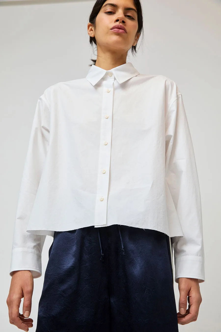No.6 River Shirt in White sold by No. 6