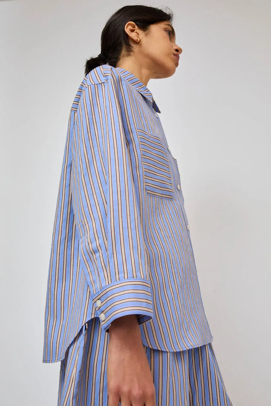 No.6 Lake Shirt in Oxford Stripe sold by No. 6 product image thumbnail 2