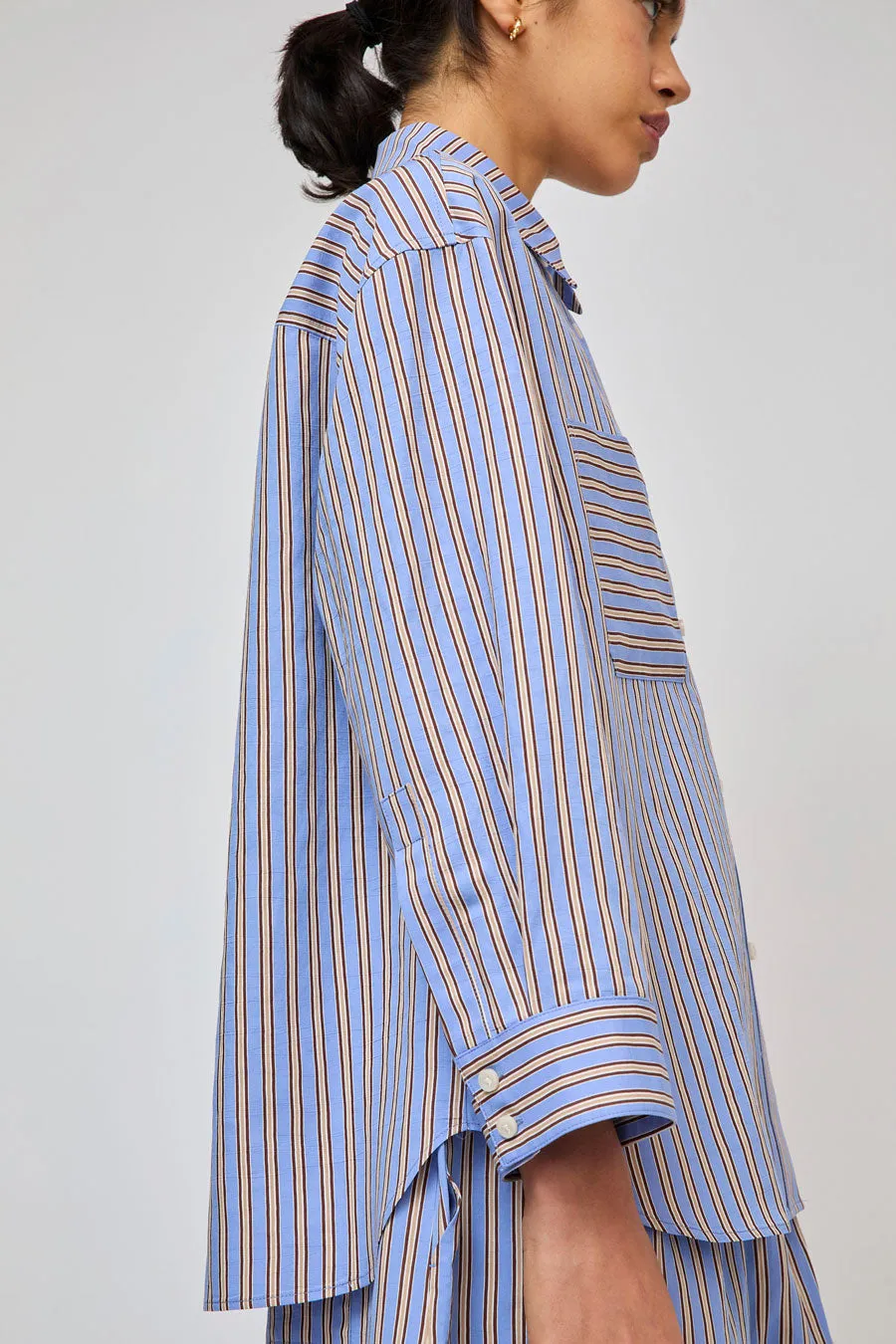 No.6 Lake Shirt in Oxford Stripe sold by No. 6 product image thumbnail 4