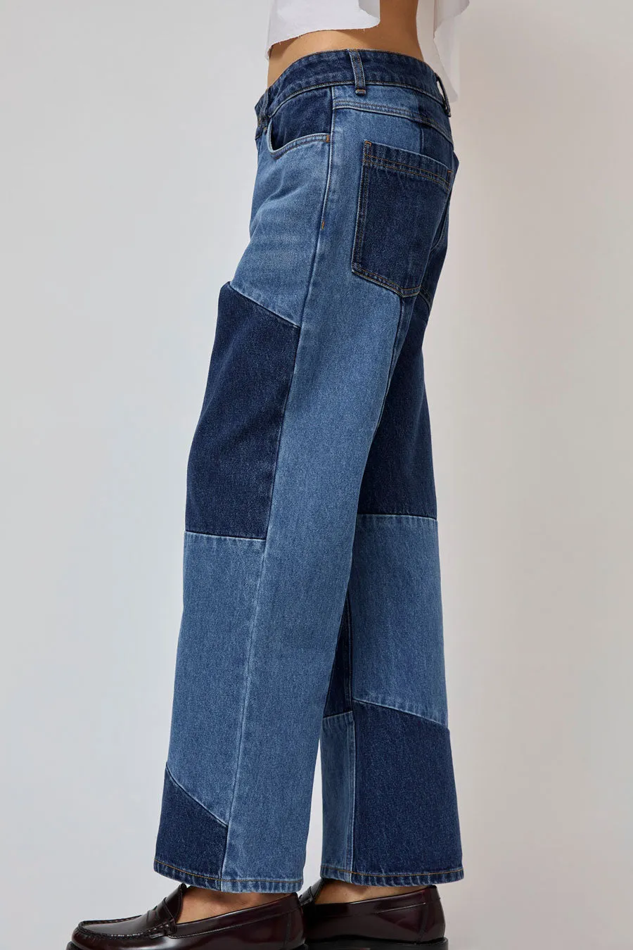 No.6 Faye Jean in Patchwork sold by No. 6 product image thumbnail 4