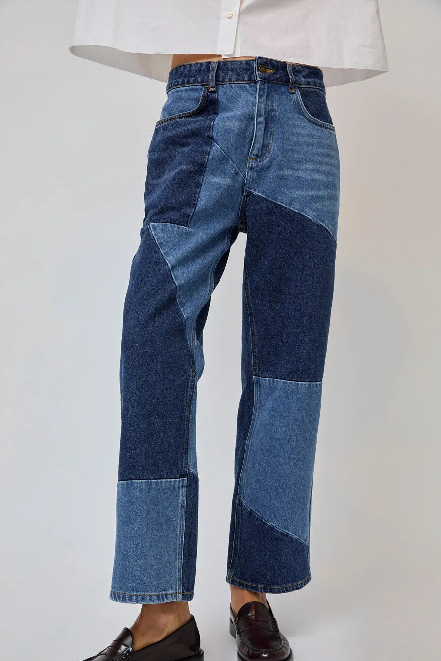 No.6 Faye Jean in Patchwork sold by No. 6 product image thumbnail 3