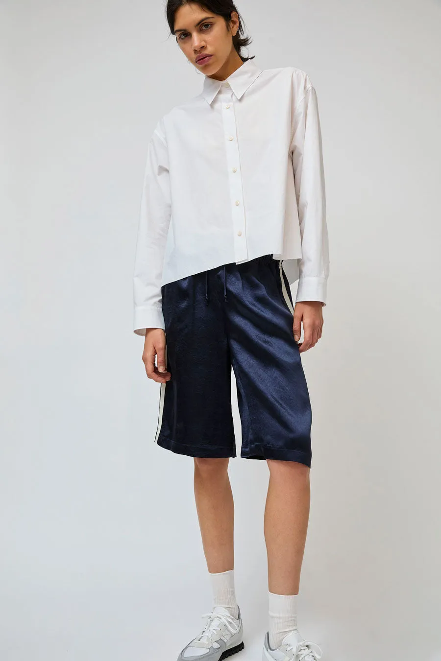 No.6 Polo Short in Navy sold by No. 6