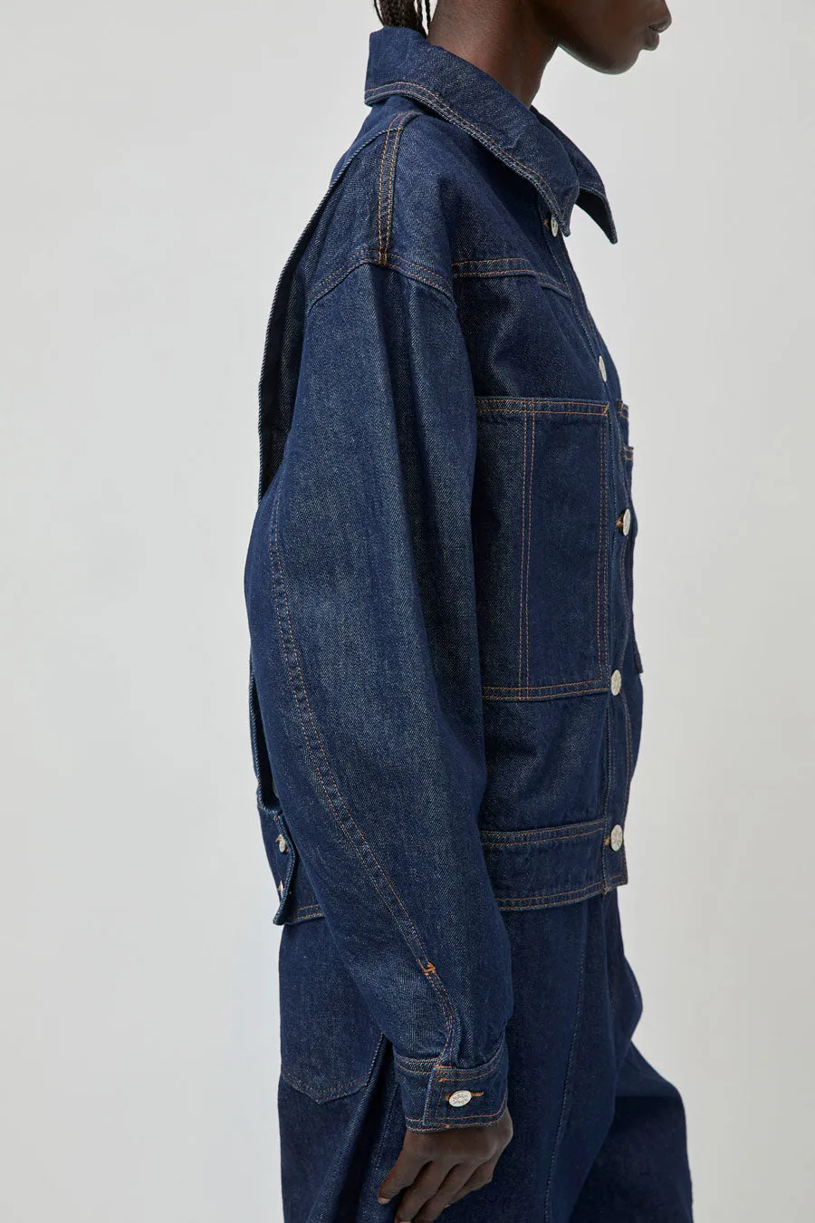 Dala Lido Jacket in Rinse sold by No. 6 product image thumbnail 5