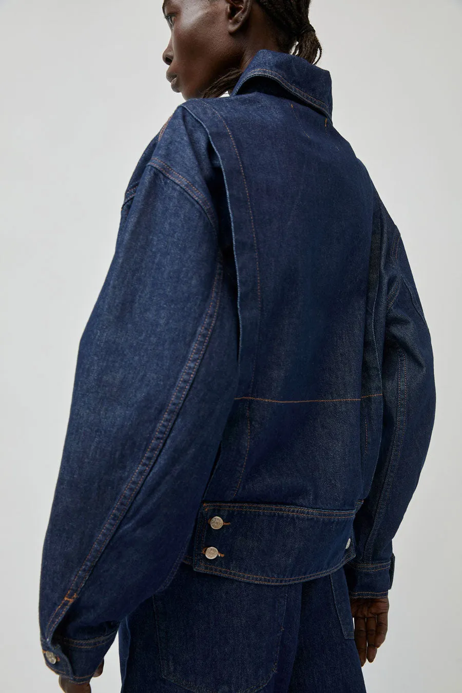 Dala Lido Jacket in Rinse sold by No. 6 product image thumbnail 4
