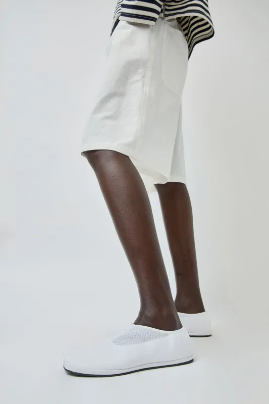 Drogheria Crivellini Mocassin in White Mesh sold by No. 6