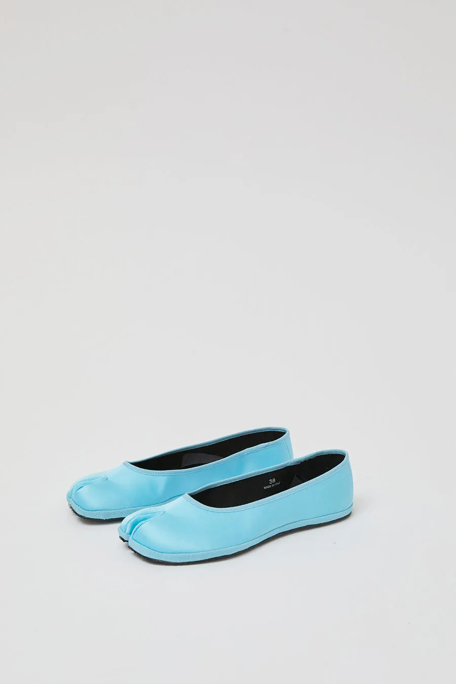 Drogheria Crivellini Fu-Tabi Ballerina in Azure Satin sold by No. 6 product image thumbnail 2