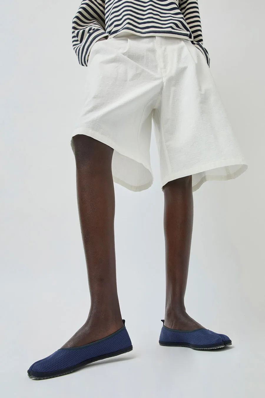 Drogheria Crivellini Fu-Tabi Ballerina in Navy Mesh sold by No. 6 product image thumbnail 4