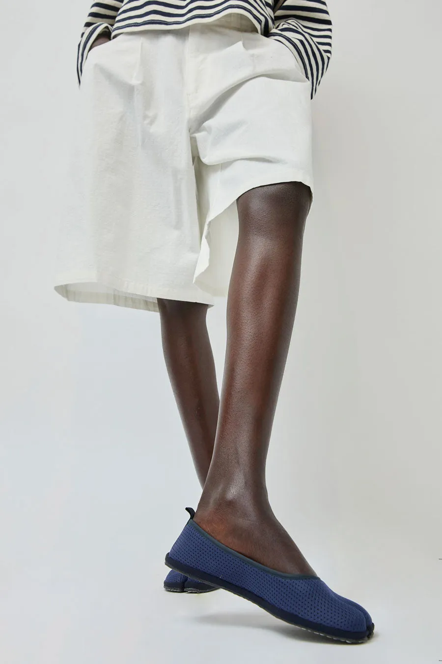 Drogheria Crivellini Fu-Tabi Ballerina in Navy Mesh sold by No. 6 product image thumbnail 5