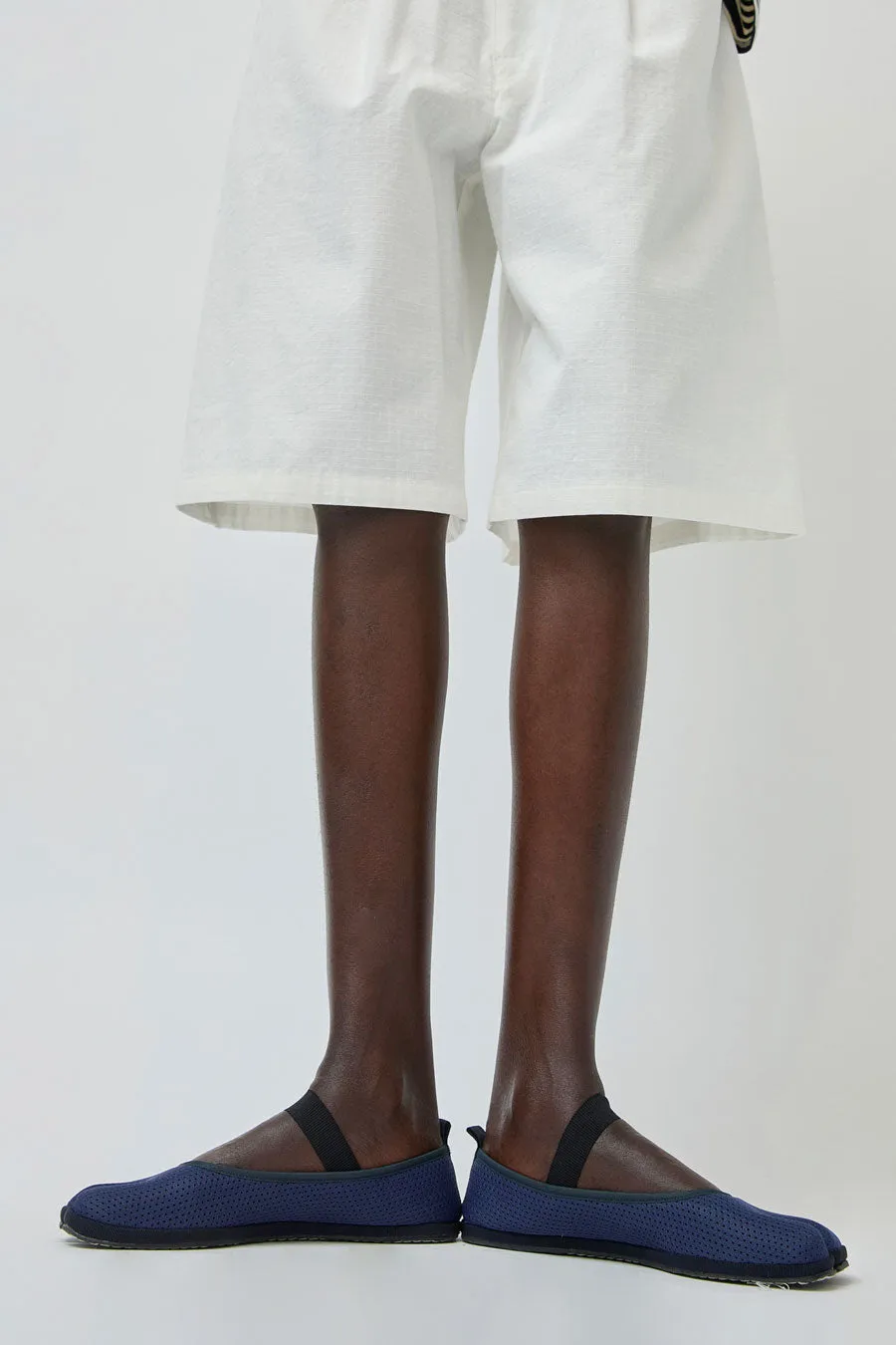 Drogheria Crivellini Fu-Tabi Ballerina in Navy Mesh sold by No. 6 product image thumbnail 3