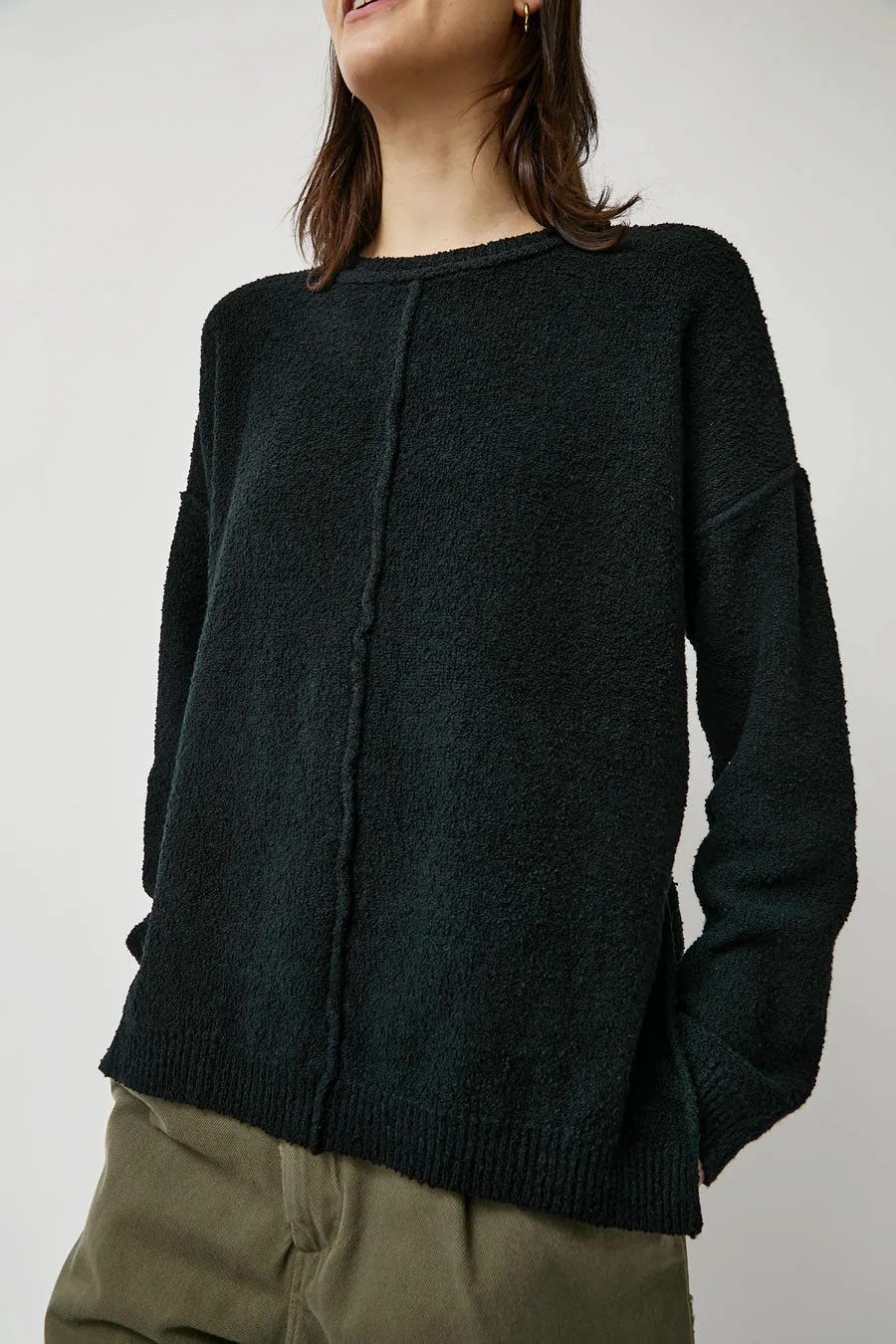 Lauren Manoogian Boucle Crewneck in Black sold by No. 6 product image thumbnail 3