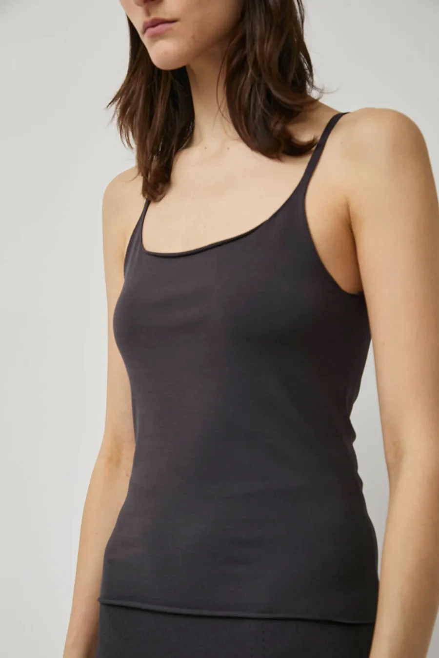 Amomento Sleeveless Knit Top in Charcoal sold by No. 6 product image thumbnail 2