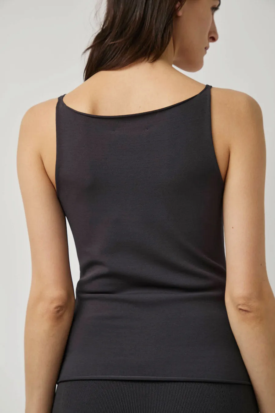 Amomento Sleeveless Knit Top in Charcoal sold by No. 6 product image thumbnail 5