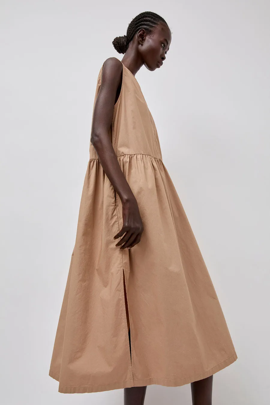 Rue De Tokyo Diane Dress in Mocha sold by No. 6 product image thumbnail 2