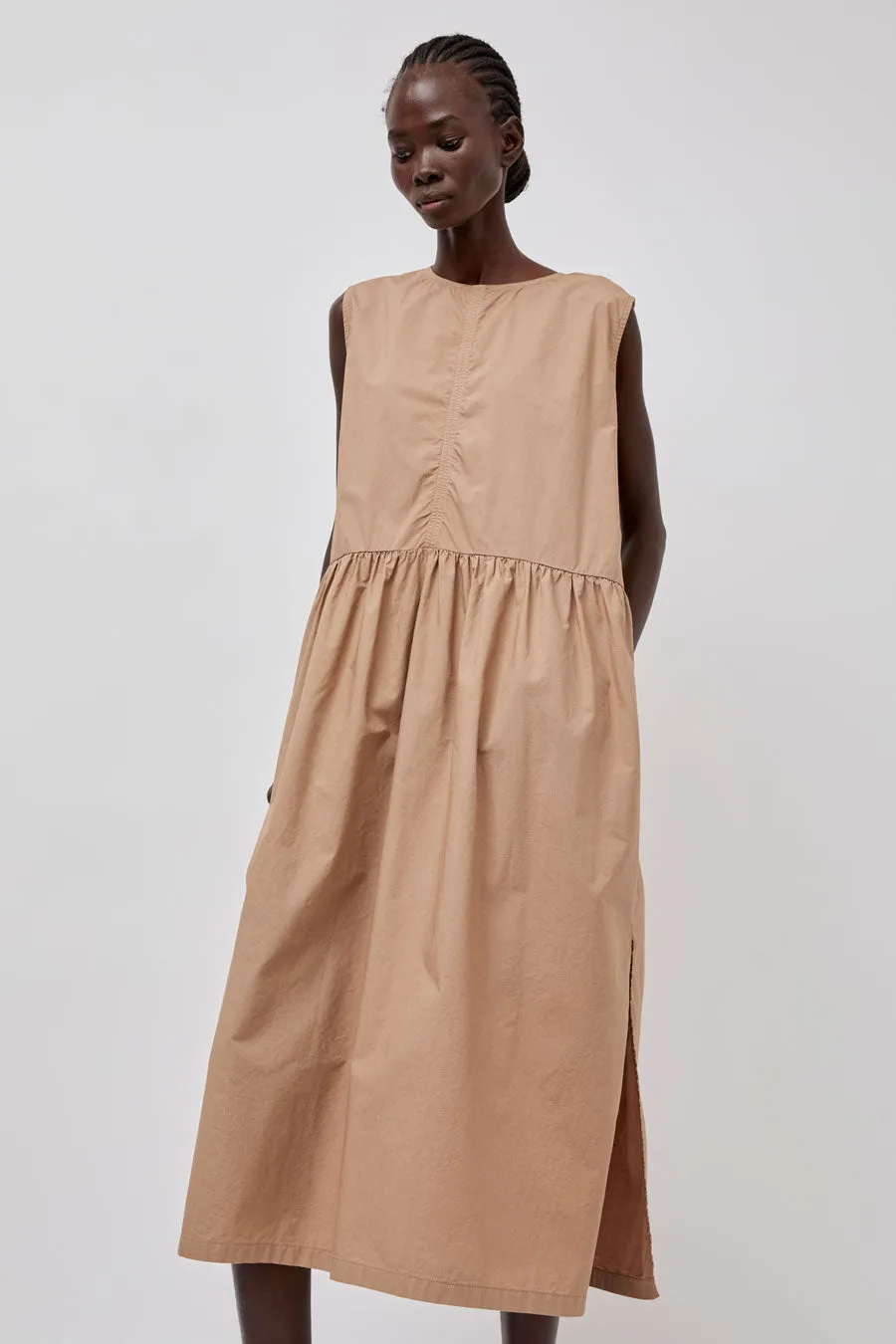 Rue De Tokyo Diane Dress in Mocha sold by No. 6