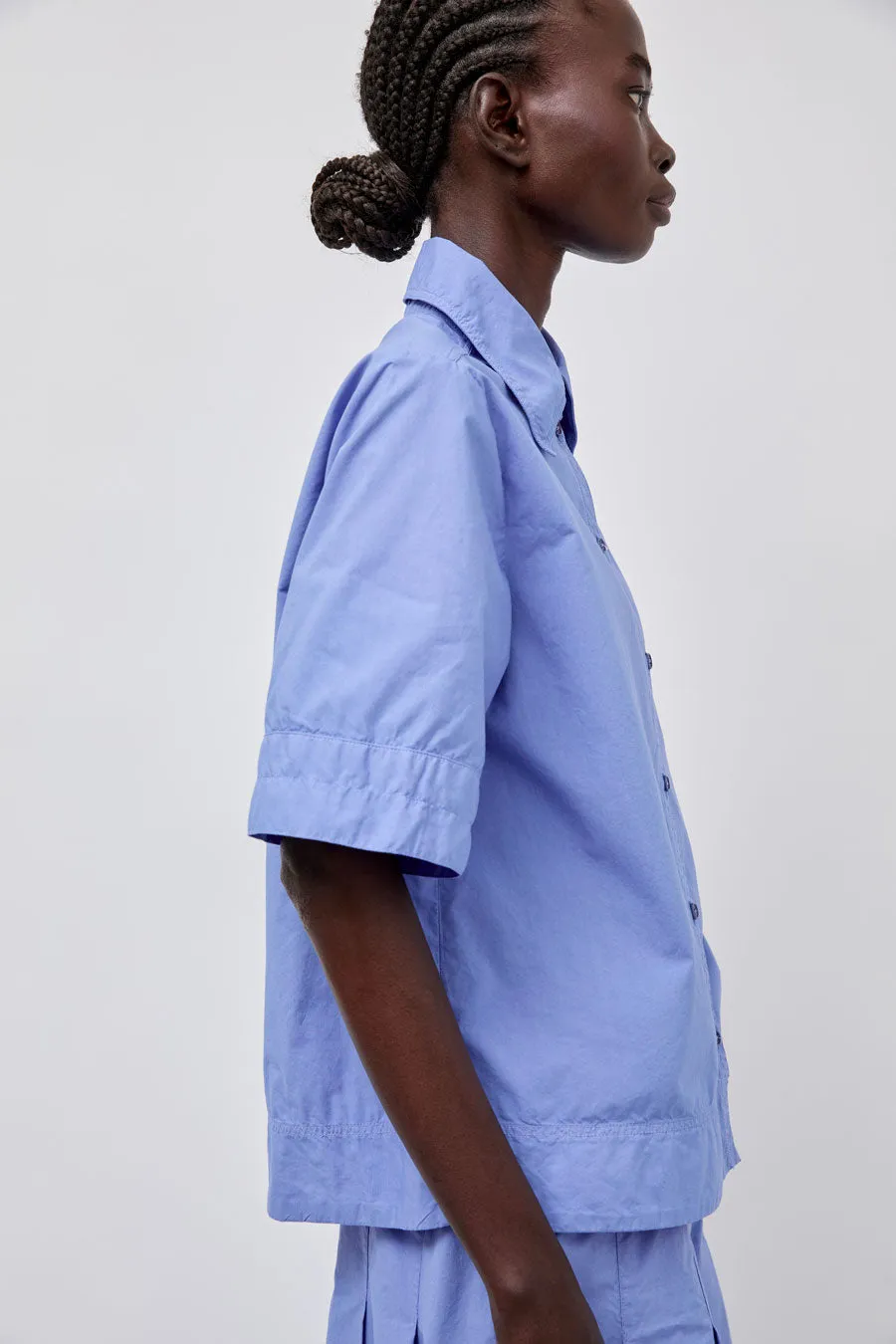 Rue De Tokyo Seren Top in Blue Bonnet sold by No. 6 product image thumbnail 4