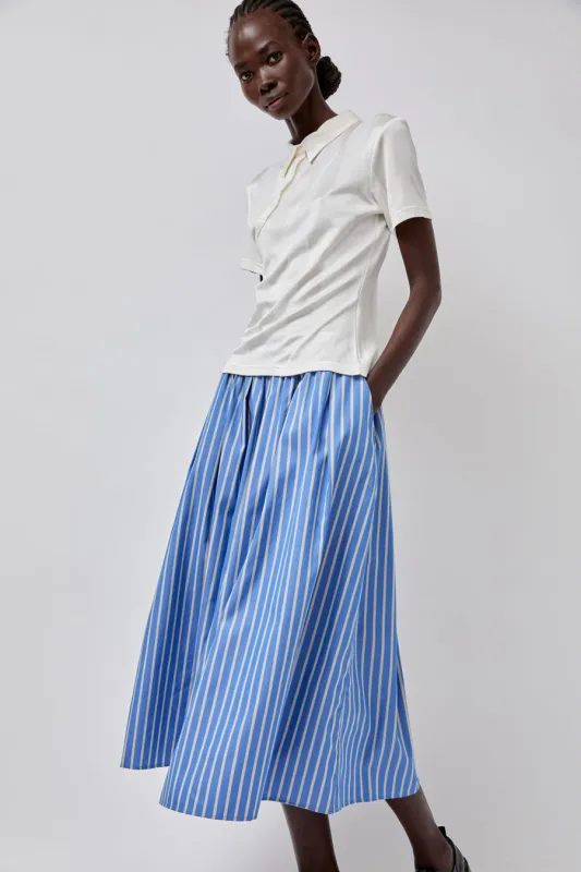 No.6 Mel Skirt in Eton Stripe sold by No. 6