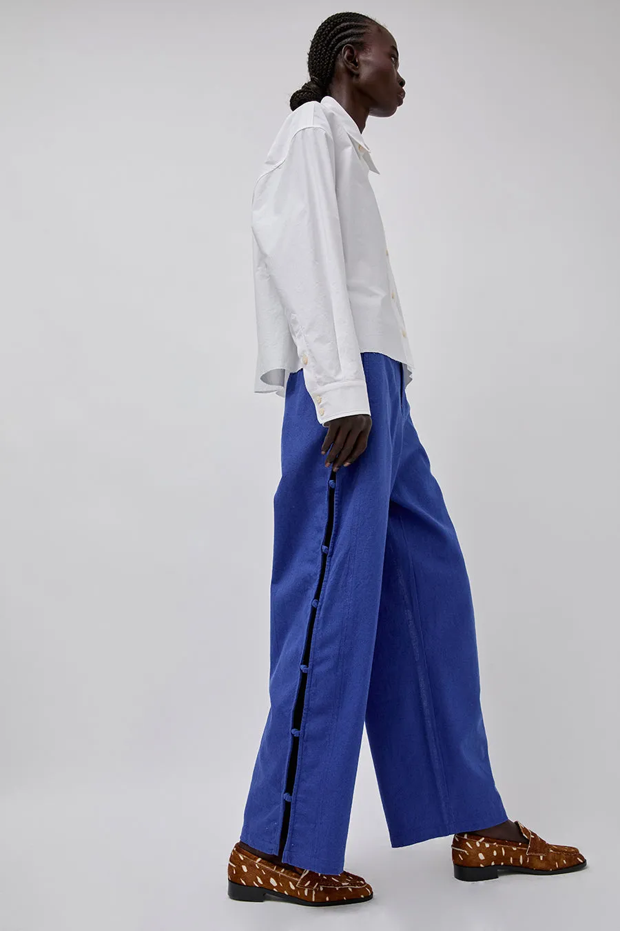 Roseanna Venice Pantalon in Bleu sold by No. 6 product image thumbnail 5