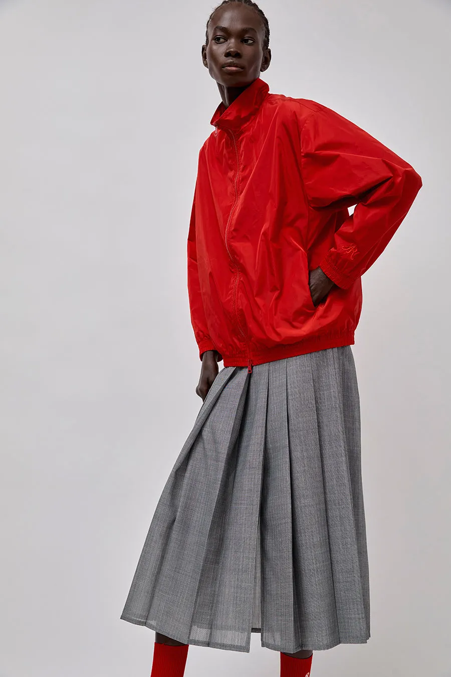 Roseanna Peggy Vest-Blouson in Rouge sold by No. 6 product image thumbnail 5