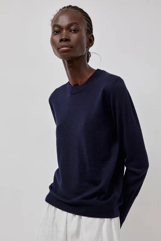Roseanna Maille Pull in Navy sold by No. 6