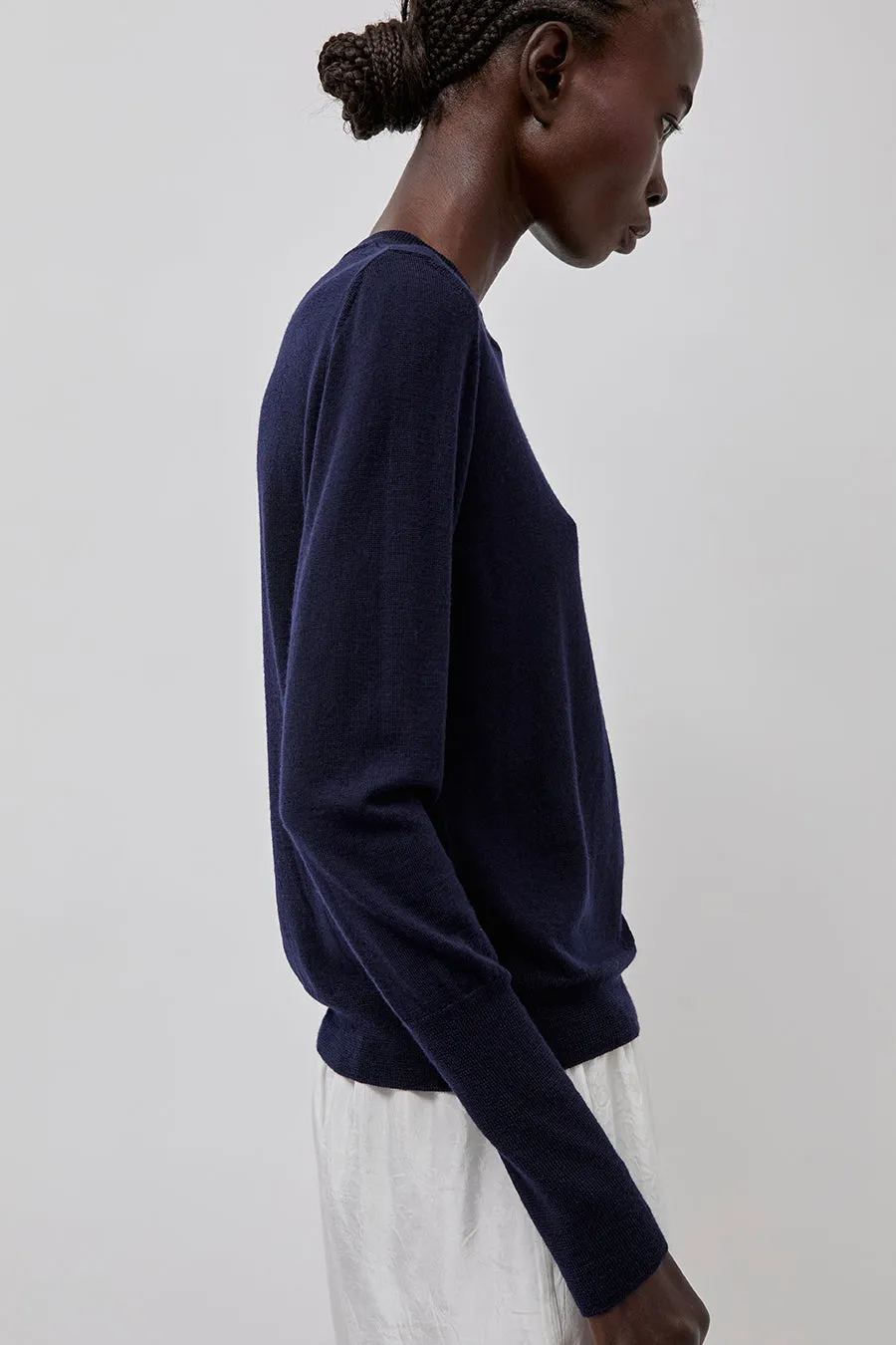 Roseanna Maille Pull in Navy sold by No. 6 product image thumbnail 4