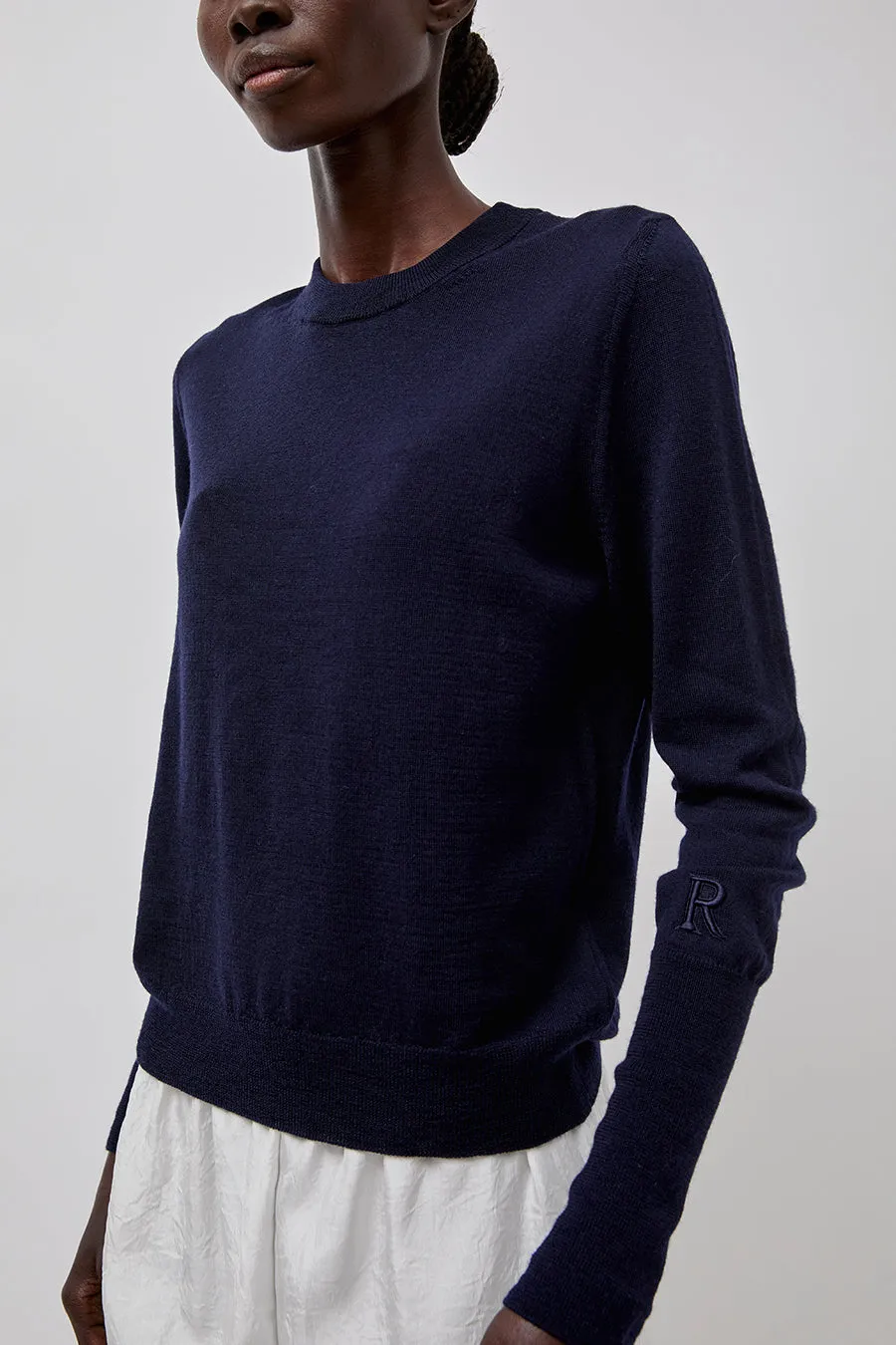 Roseanna Maille Pull in Navy sold by No. 6 product image thumbnail 3