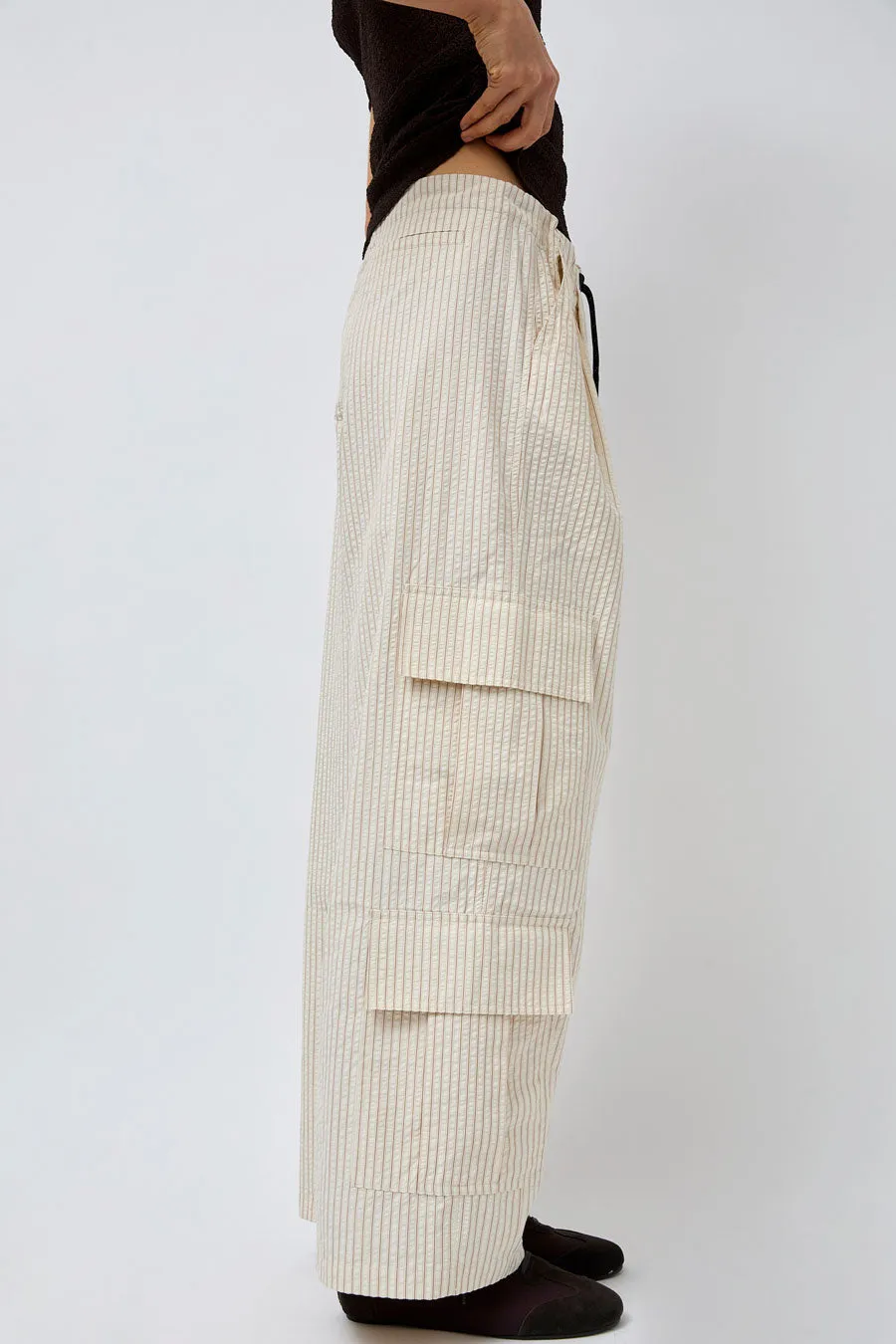 KkCo Baslat Pant in Striped Natural sold by No. 6 product image thumbnail 5