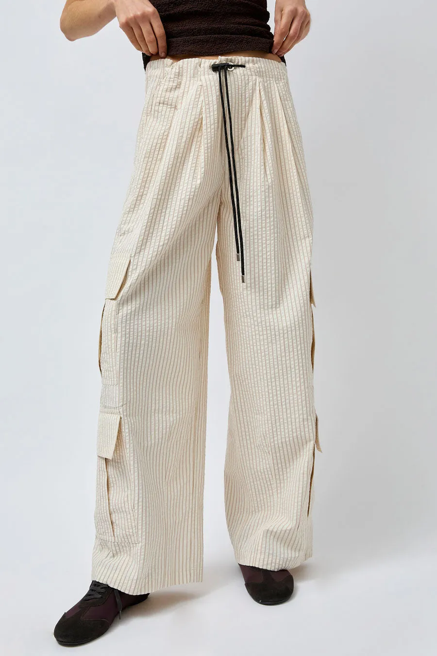 KkCo Baslat Pant in Striped Natural sold by No. 6 product image thumbnail 2