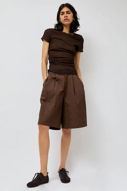 KkCo Rivet Shorts in Mud made by KkCo