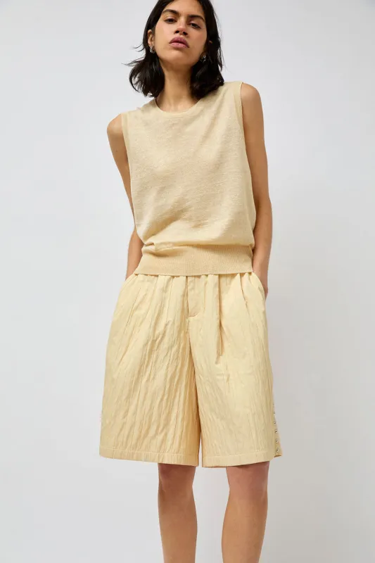 KkCo Rivet Shorts in Butter sold by No. 6