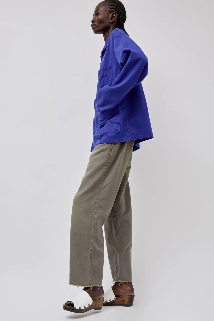 Sultan Wash Work Jacket UK in French Blue Rose sold by No. 6 product image thumbnail 5