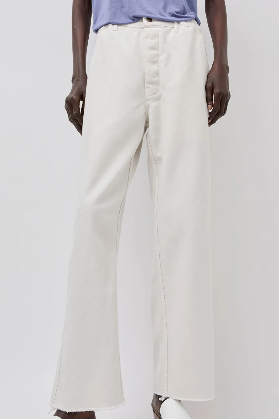 Sultan Wash Petit Baggy UK Pant in Ecru sold by No. 6 product image thumbnail 3