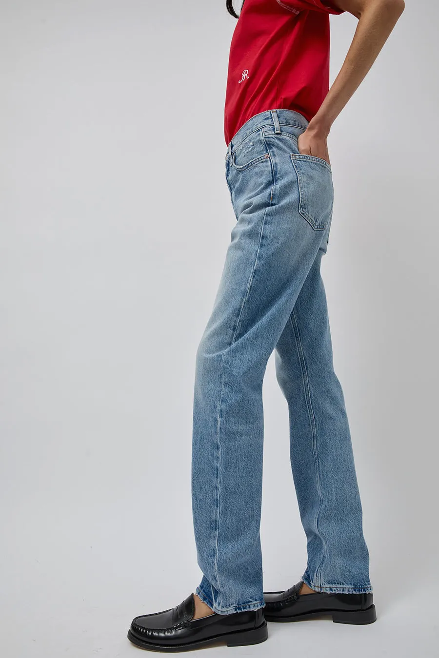 Agolde 90s Jean in Stream sold by No. 6 product image thumbnail 4