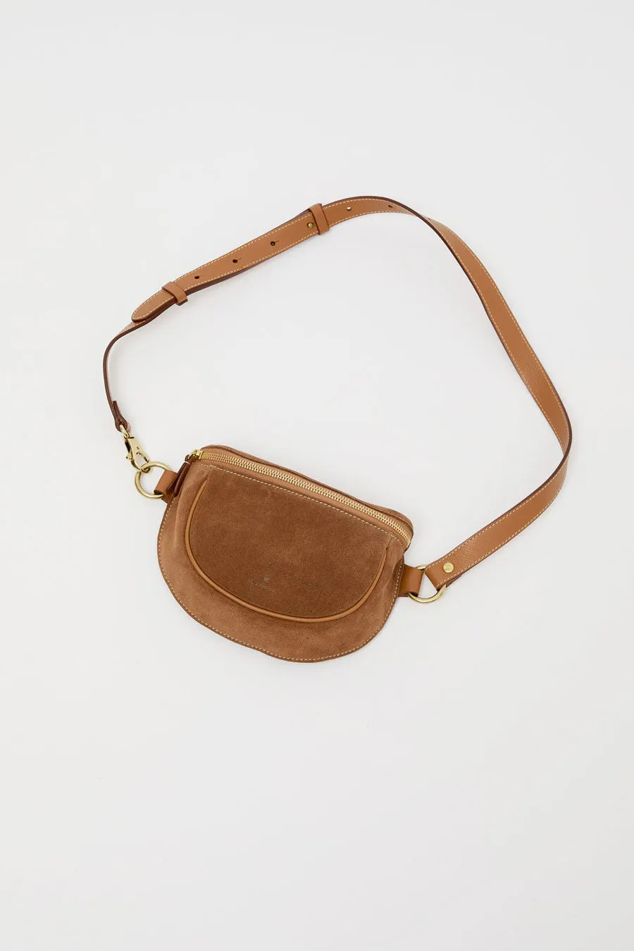 Il Bisonte Oliveta Belt Bag in Gianduia Suede sold by No. 6 product image thumbnail 2
